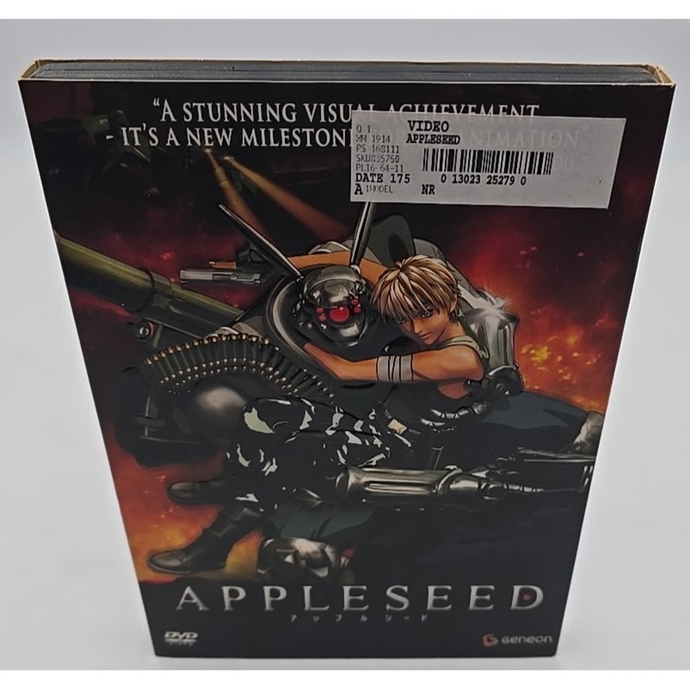Appleseed {DVD, 2005} Anime Cyberpunk Masamune Sci-Fi Japanese Geneon